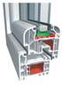Okno PVC system Invest Rondo