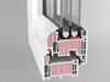 Okno PVC system PASSIV-LINE